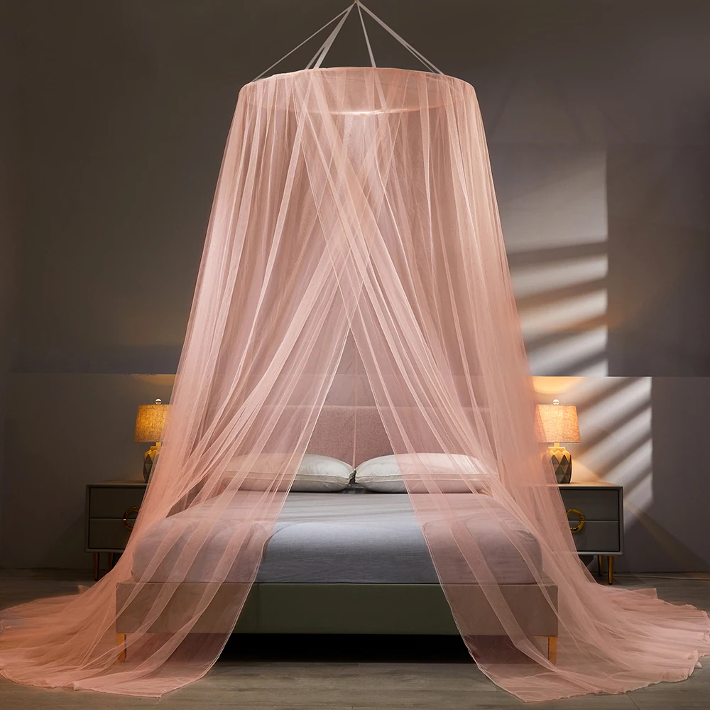 YanYangTian-Folding Mosquito Net Curtain for Double Bed Tent, Outdoor Canopy, Pop up Mosquito Net, Shielding Tent