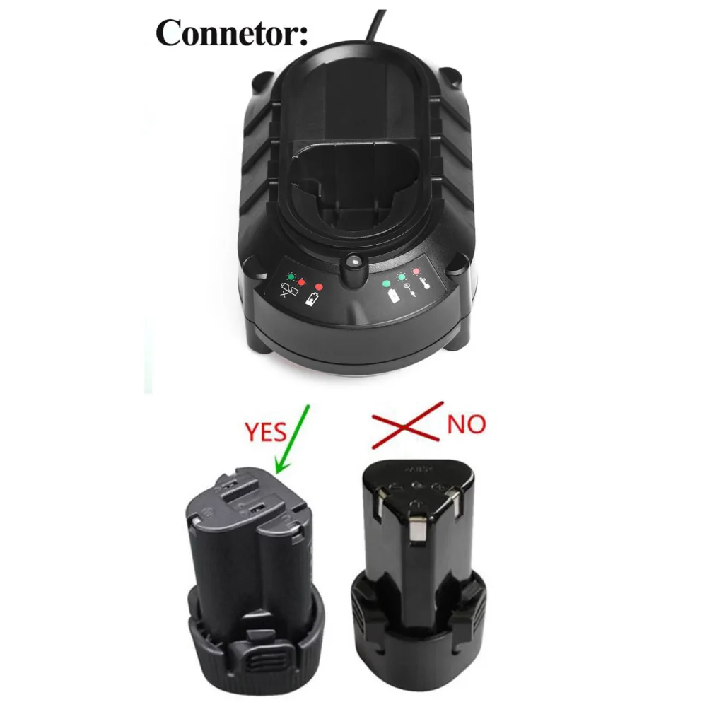 ที่ชาร์จแบตเตอรี่ Li-ion Makita 10.8V/12V BL1013แบตเตอรี่ลิเธียม DC10WA ปลั๊ก UK/US/EU