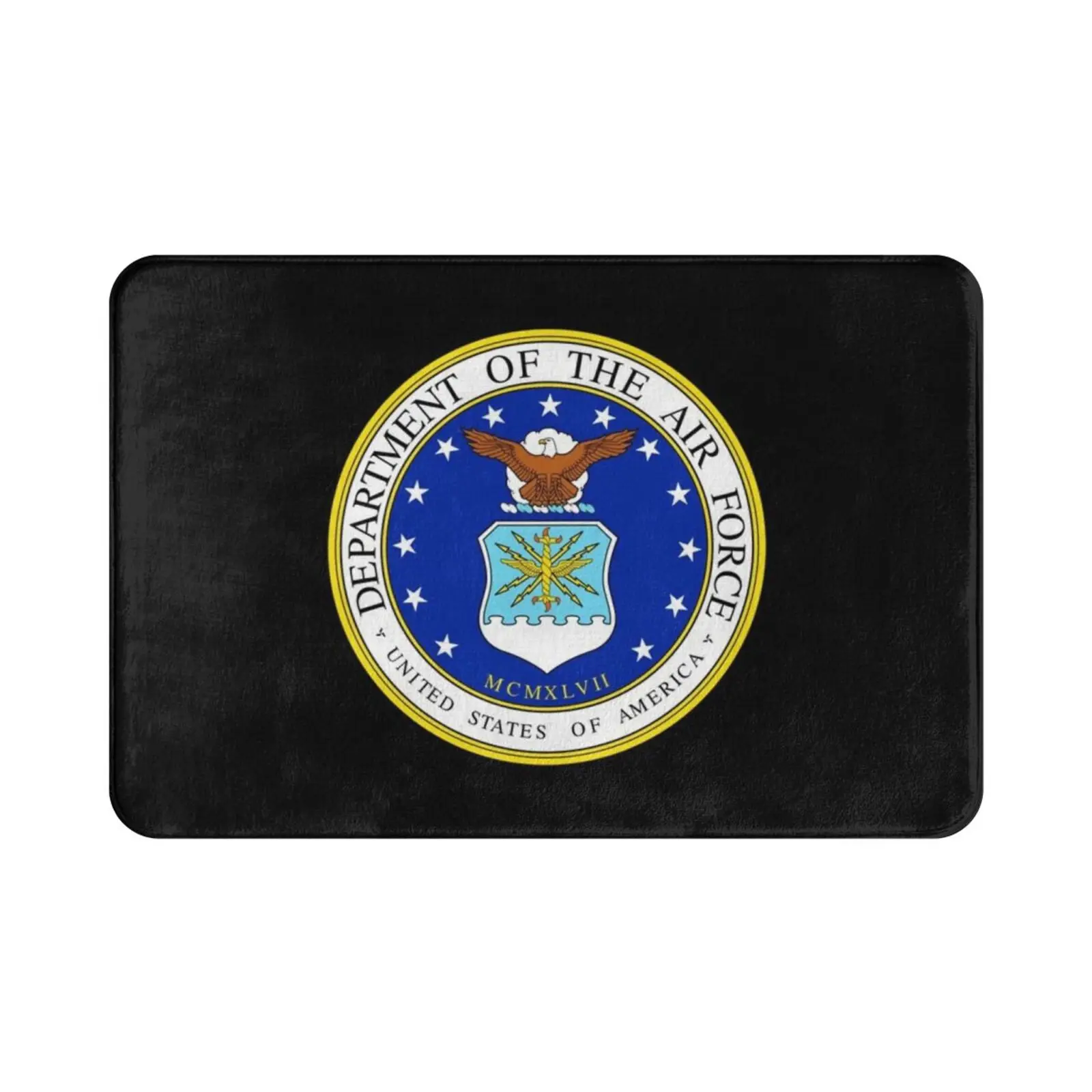 Seal Of The United States Department Of The Air Force Carpet Mat Rug Cushion Seal Of The United States Air Force Us Air