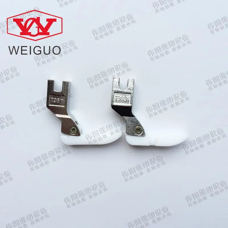 Sewing machine flat sided presser foot / plastic single side presser foot / single side zipper presser foot /T36LN/T36N