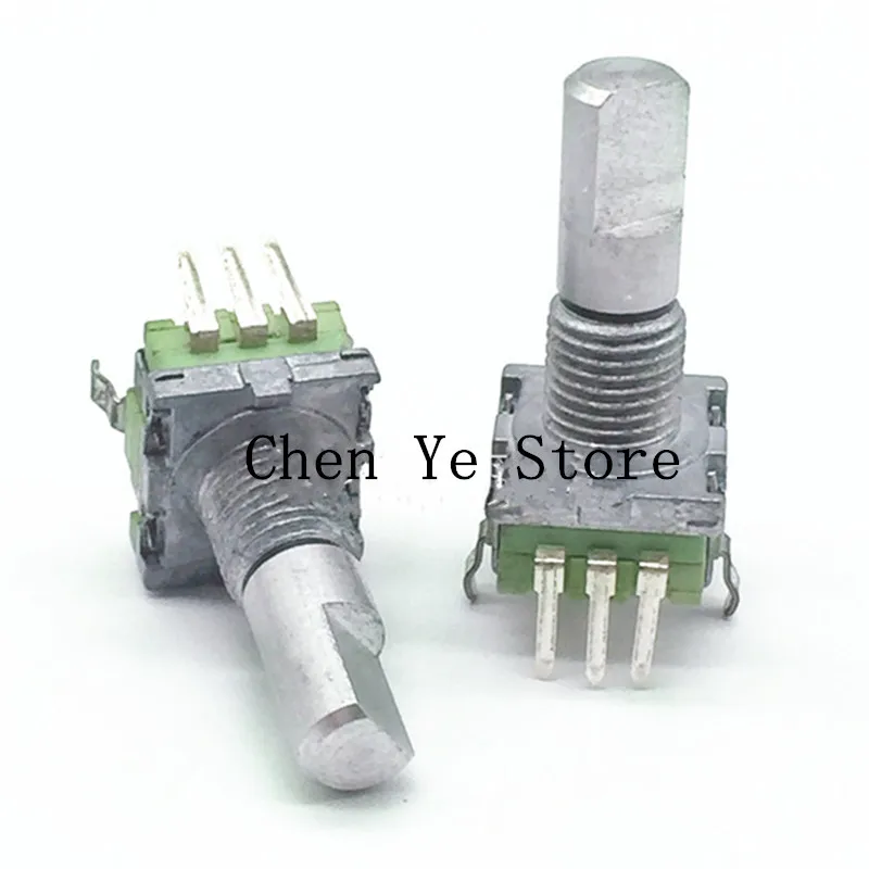 

Free Shipping10PCS 100% NEW ALPHA encoder EC11 with switch 20 positioning 20 pulse 360 degree shaft length 20MM