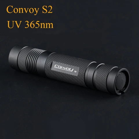 Ультрафиолетовый фонарь Convoy S2 365 нм