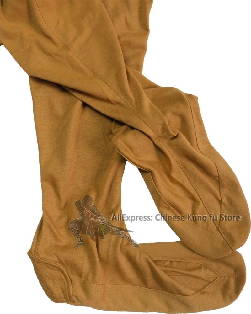 3 Colors Cotton Buddhist Monk Shaolin Kung fu Socks Tai Chi Wushu Martial arts Footwear for Training Uniforms Gongfu Suit