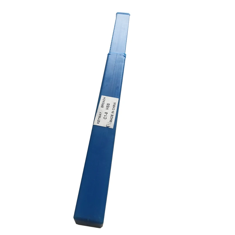 8mm C Push-Type Keyway Broach HSS macchina utensile CNC di dimensioni metriche