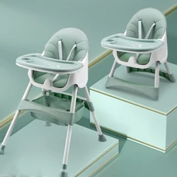 Children's Table And Chairs Meubles Pour Enfants Adjustable Soft Baby Dining Chair Children Feeding Separable Detachab Silla Esc