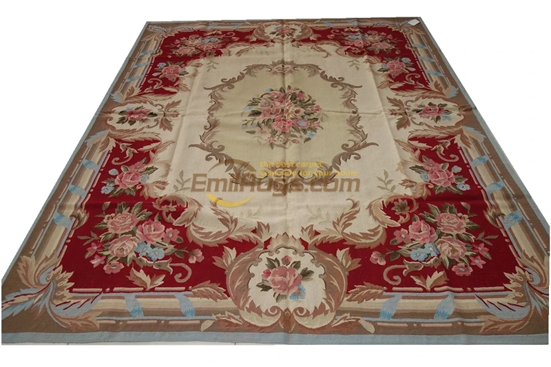 chinese aubusson rug Folk Carpet New Listing customized wool knitting carpets