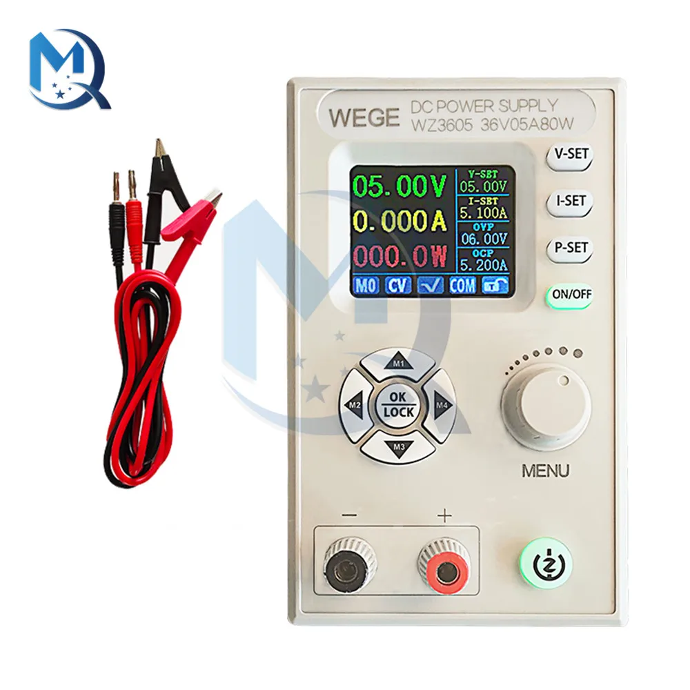 WZ3605 LCD CNC Anti-backflow Adjustable DC Power Supply Buck-Boost Charging Module 36V 5A Communication Version Converter