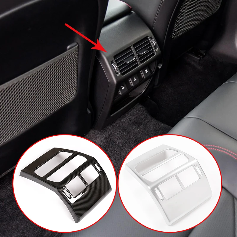 

Car Rear Back Air Conditioning Vent Frame Trim For Jaguar E-PACE E PACE 2018 2019 Accessories and Parts