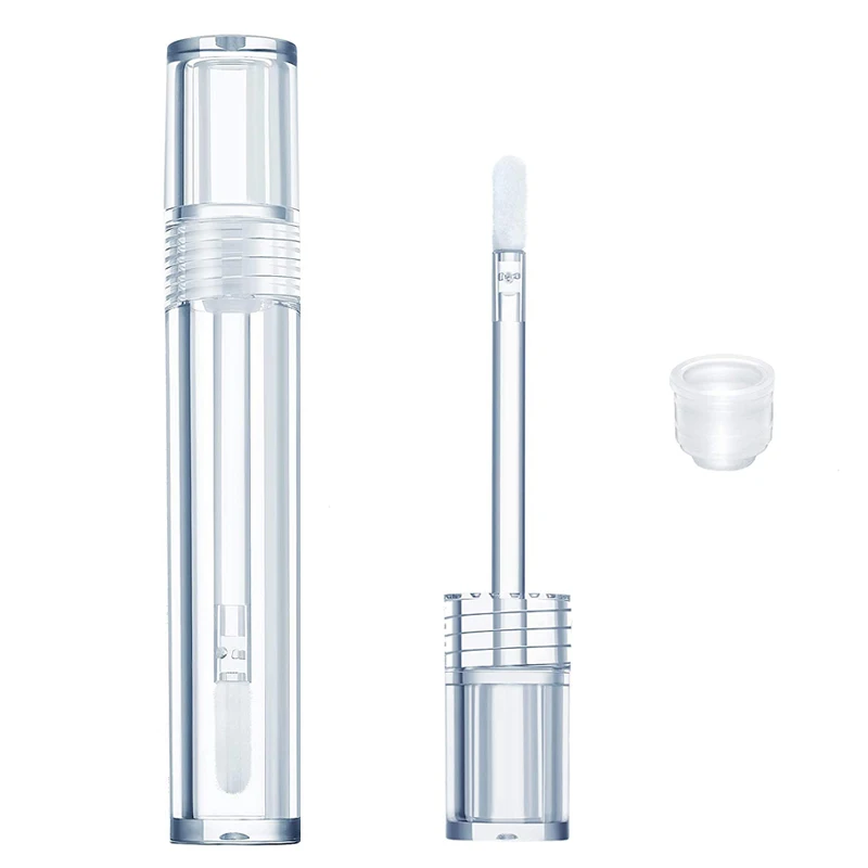 20-50pcs Refillable 5ml Empty Lip Gloss Tube Clear Lip Balm Bottle Eyelash Growth Liquid Cosmetic Containers Lipstick Container