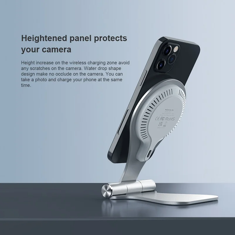Magnetic Wireless Charger For iPhone 14 Pro Max Nillkin Adjustable Stand For iPhone 13 Pro 12 Holder Magnet Fast Charger Stand - view 6