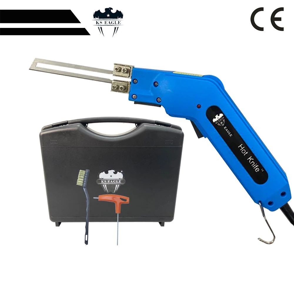 KS AQUILA 80W della Stretta della Mano di Riscaldamento Coltello Cutter Cutter Caldo di Corda In Tessuto Elettrico Utensili Da Taglio Cutter Caldo