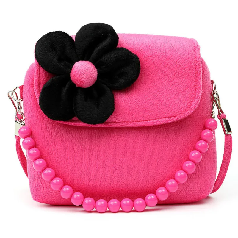 

Lovely Baby Girls Mini Messenger Bag Cute Plush Cartoon Kids Baby Small Coin Purses Children Handbags Kids Shoulder Bags bolsa