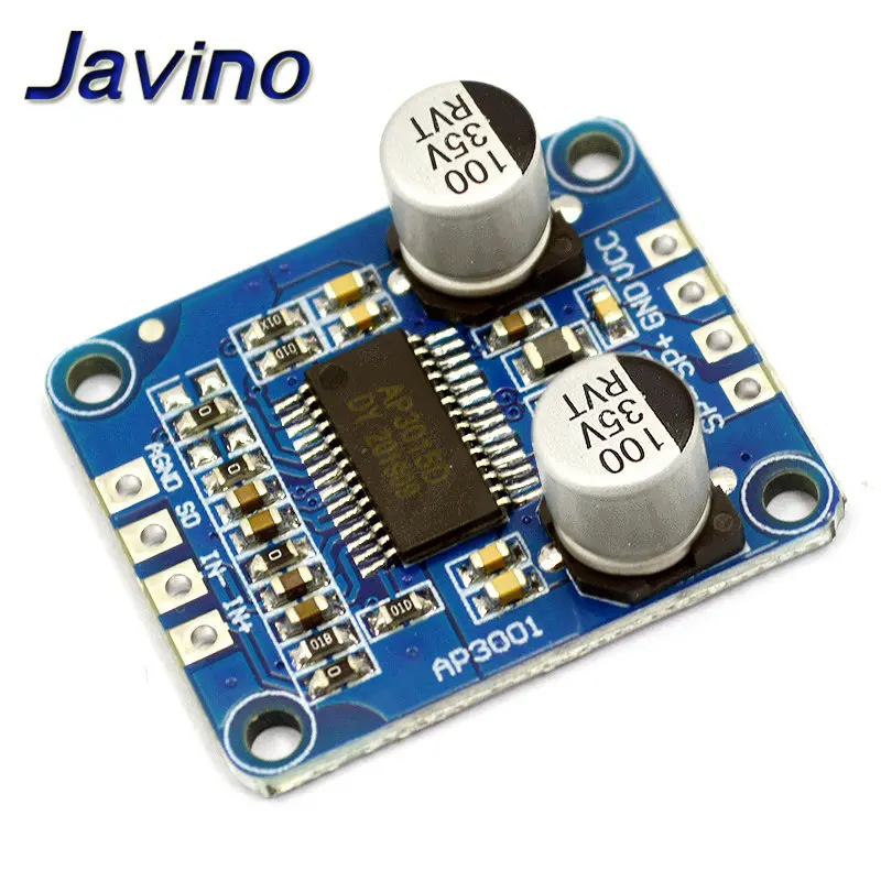 Digital Power Amplifier Board Module Class D 10W/20W/30W DC High Power Mono 12V 24V PWM Modulation DY-AP3001