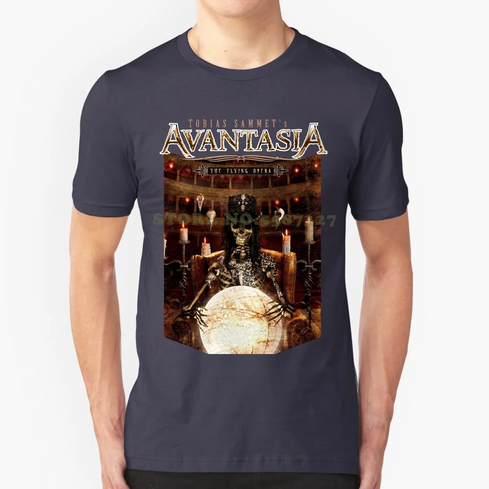 Free Shipping Avantasia Band The Flying Opera The Metal Opera Black Men's New 100% Cotton T Shirt New Fashion Men's Boy