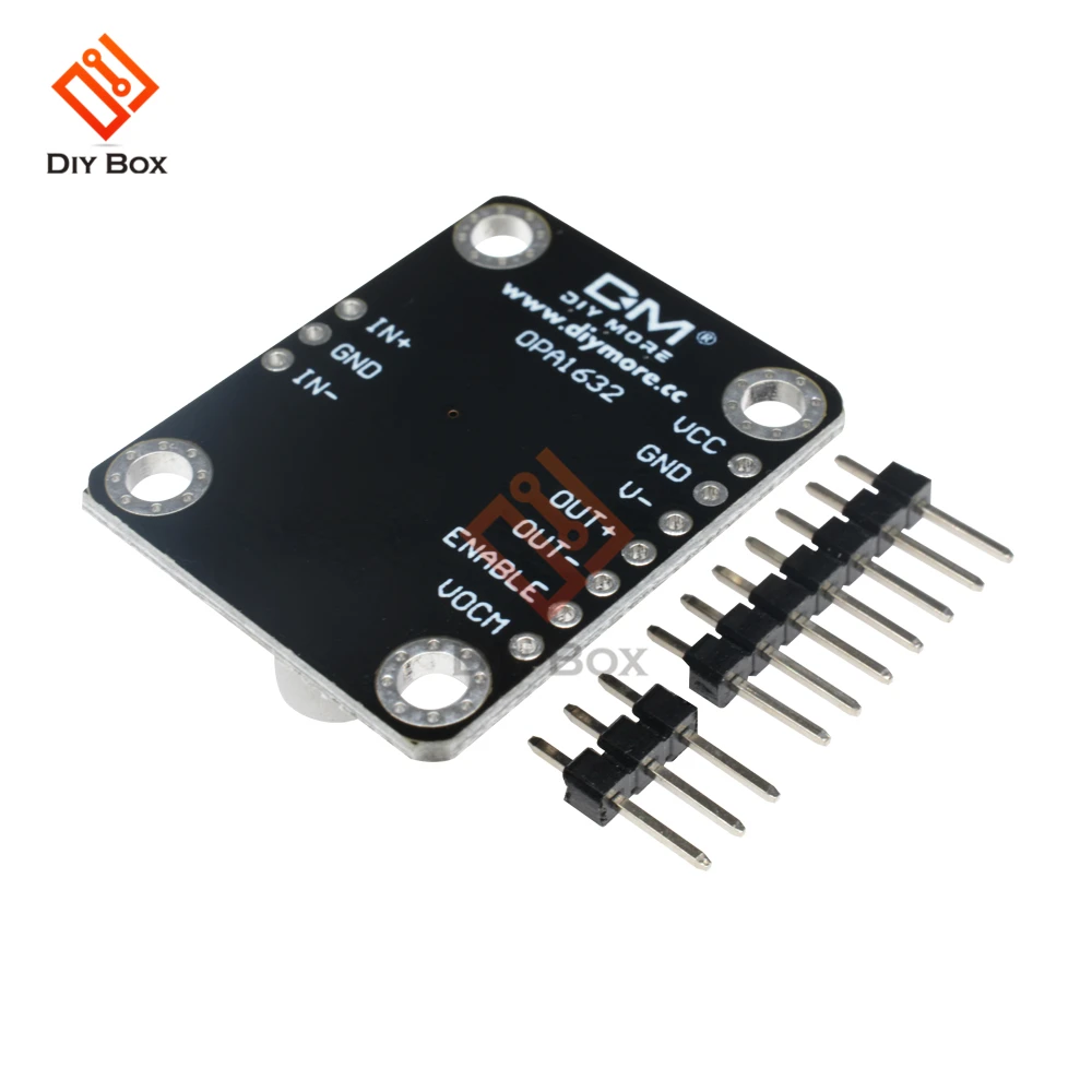 OPA1632 Audio Amplifier Board module Volume Control Fully-Differential ADC Driver AMP Board Low Noise Power Sound Amplifier