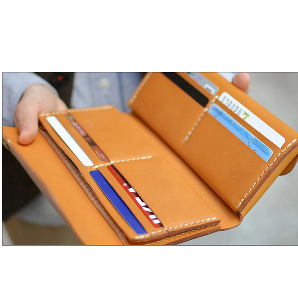 DIY leather craft women wallet cardholder coin bag pocket die cutting knife mold metal hollowed punch tool blade set 20x9x3cm