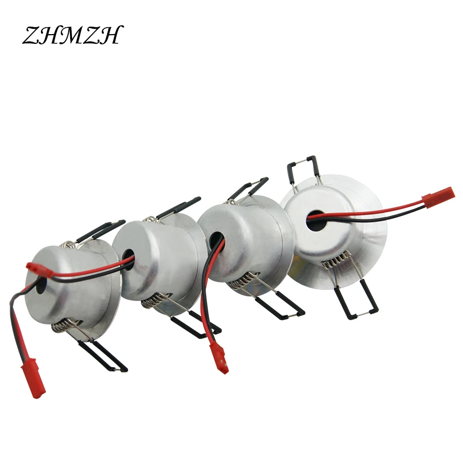 LED Downlight Integrated Light Cup Aluminum Shell 3W 5W Spotlighting Panel Light Round Recessed Lamp Corn Bulb 220V 110V
