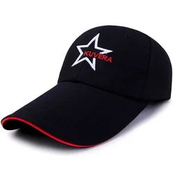 Unisex Extra Long Brim Baseball Cap Cotton Adjustable Sun Hat Large Visor Anti-UV for Outdoor Sports Snapback Cap