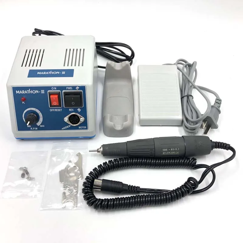 

Dental Lab Electric SMT Marathon Motor Micromotor Machine N3 + 35K RPM H37L1 Handpiece 110V 220v