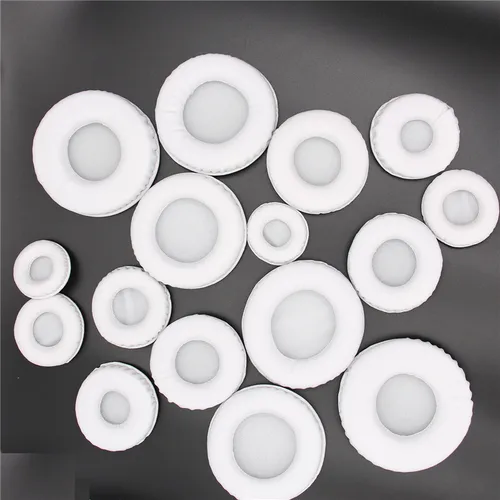 Almohadillas para los oídos de 50MM, 60MM, 70MM, 75MM, 80MM, 85MM, 90MM, 95MM, 100MM, 105MM, 110MM, accesorios de repuesto para auriculares, almohadillas para los oídos de espuma viscoelástica