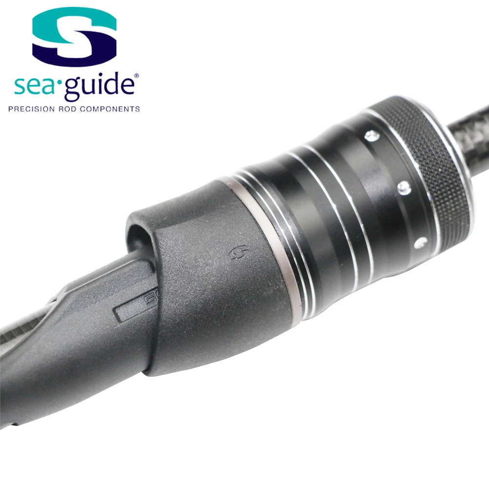 SeaGuide 1Set 67.6g Casting Reel Seat EVA Handle Kit Lure Rod Bass Fishing Rod DIY Fishing Rod Component Pole Accessory Repair
