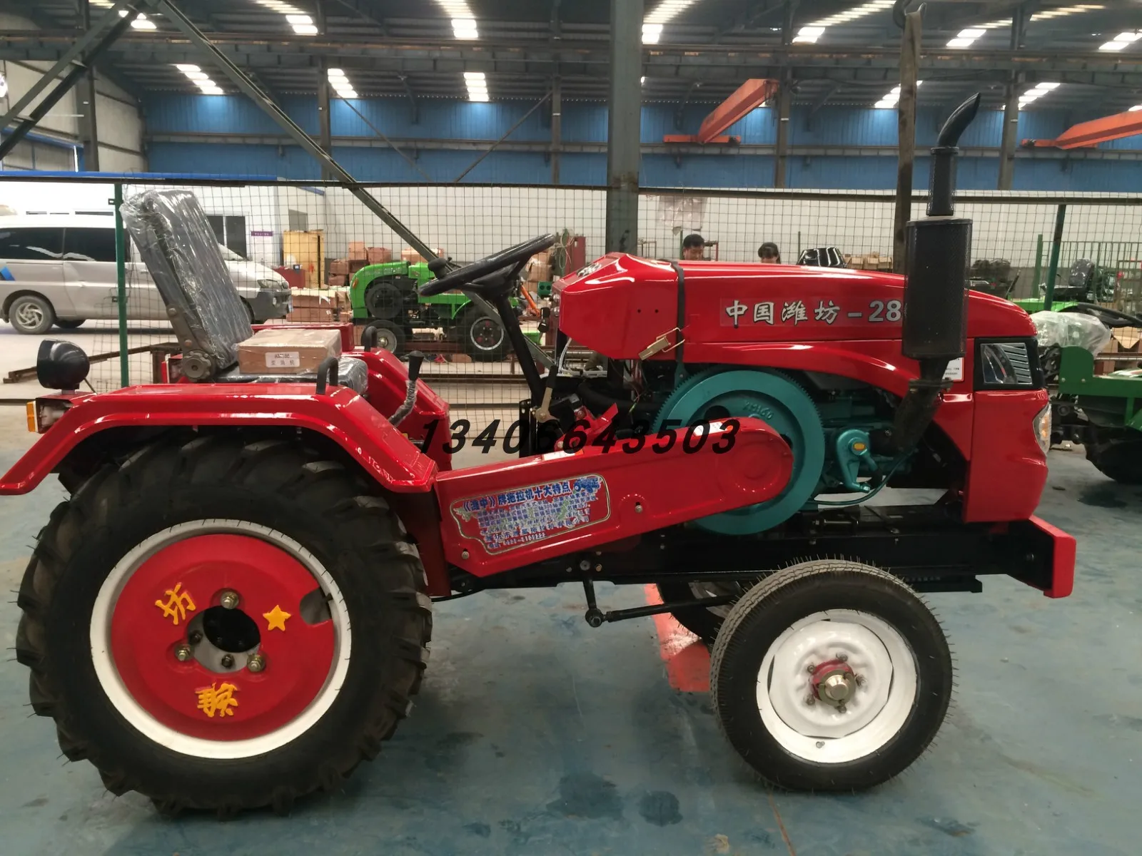 28 HP small four-wheel tractor agricultural tractor cultivator medium tractor walking tractor