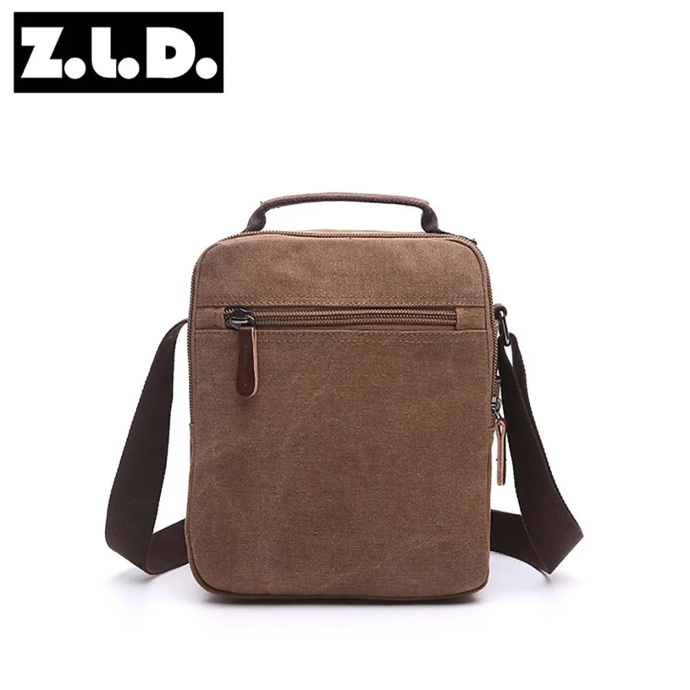 Imagem -05 - Bolsas de Mensageiro de Lona Masculina Grande Capacidade Crossbody Bolsa Multifuncional Viagem Vintage ao ar Livre Bolsa de Ombro Estilingue