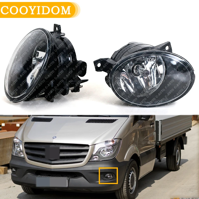 Car Front FogLight Lamp With Halogen Bulbs Fog Driving Light For Mercedes-Benz Sprinter W906 9068203861 9068203961