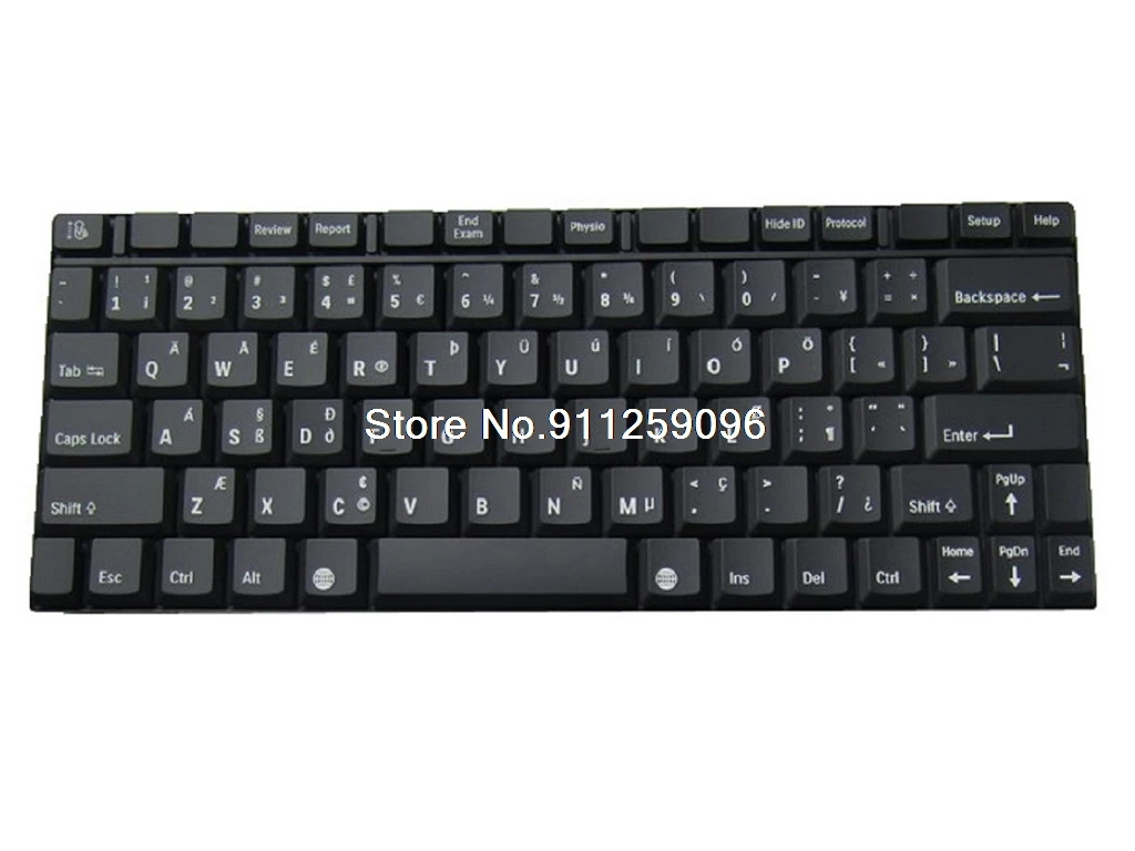 

Ultrasound Machine Alphanumeric Keyboard For Philips For ClearVue 350 550 650 580 850 English US New