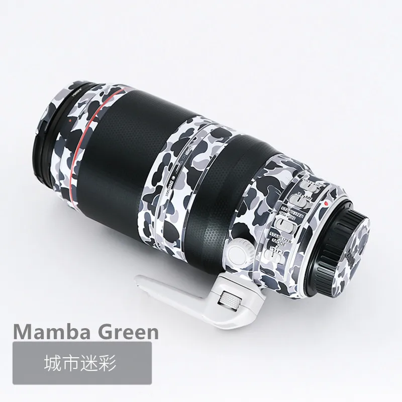 SEL70200GM Stiker Decal Kulit Lensa untuk Sony FE 70-200 2, 8gm Casing Penutup Bungkus Anti Gores Pelindung