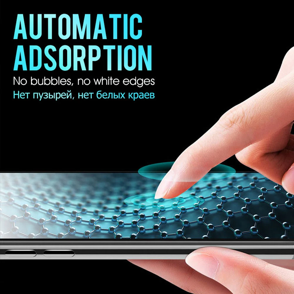 2Pcs full cover tempered glass for huawei P30 P20 pro lite phone screen protector on the glass smartphone protective film