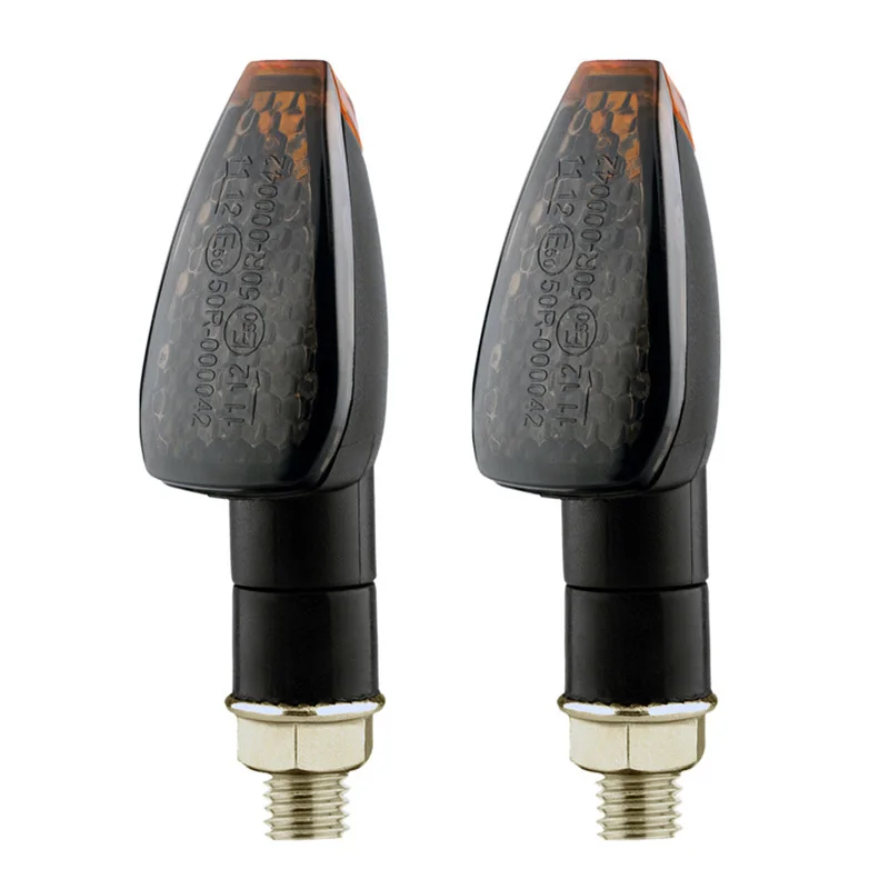 Motorfiets Richtingaanwijzers Goedgekeurd E50 Mark Richtingaanwijzer 14LED Richtingaanwijzer Amber Light Blinker 12V/24V M10 E-Mark