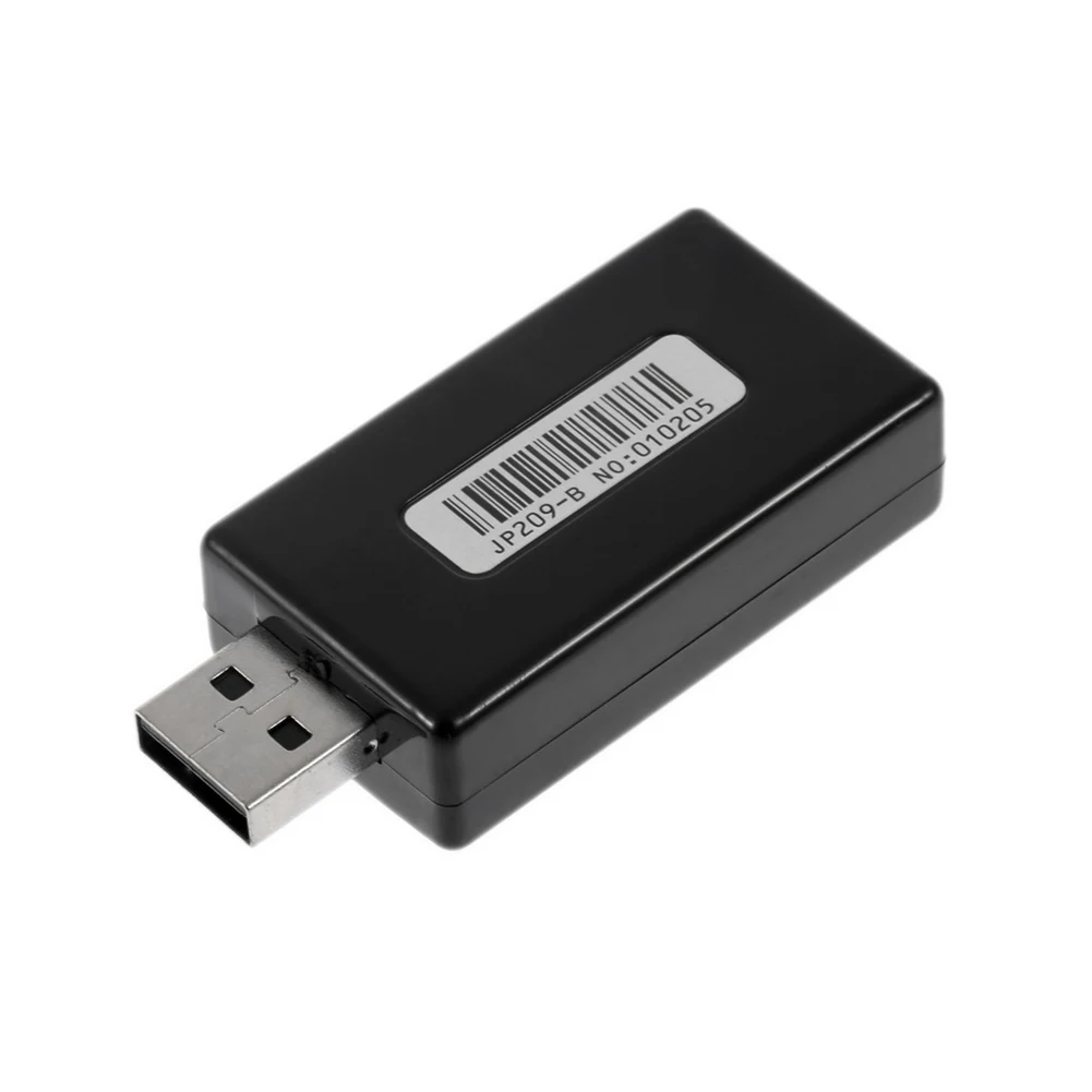 Mini USB 2.0 3D Virtual 12Mbps External 7.1 Channel Audio Sound Card Adapter Audio Sound Card Adapter Portable Mini USB 2.0