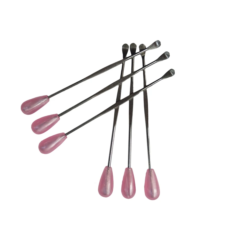 6pcs/lot Microblading Pigment Ink Mixing Stick Stirring Spoon Tattoo for Powder Spatula Pin Manicure Tattoo Tool PMU Supply