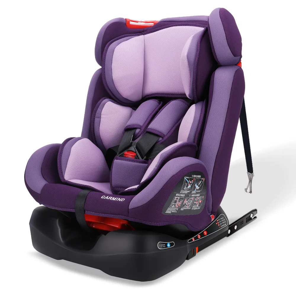 Car Child Safety Seats For 0-12 Years Old Baby ISOFIX Hard Interface Kids Safety Chair Can Sit And Lie Adjustable 165 Degree