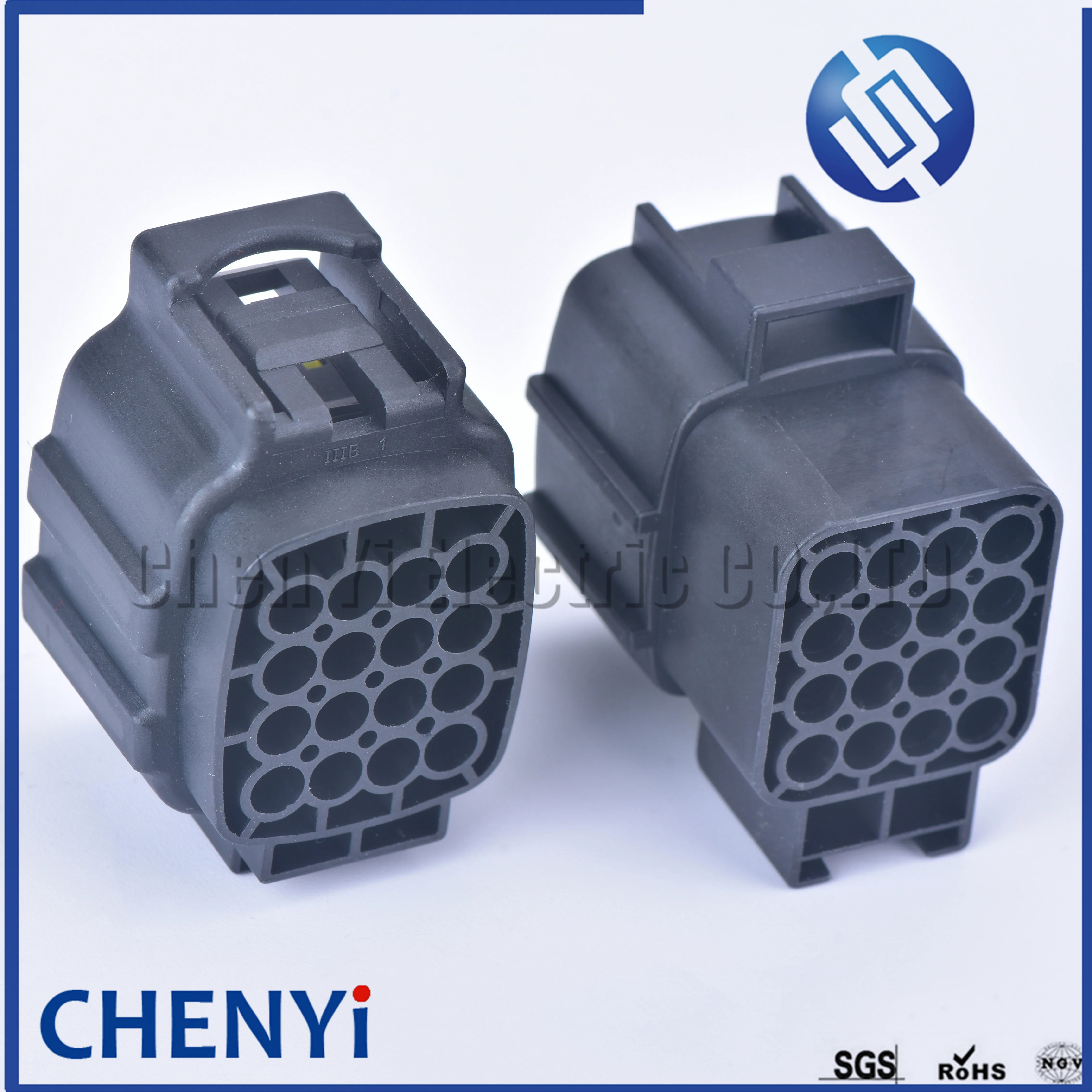 1 sets 16 pin way male or female waterproof wire connector auto electrical plug conector 368047-1 368049-1