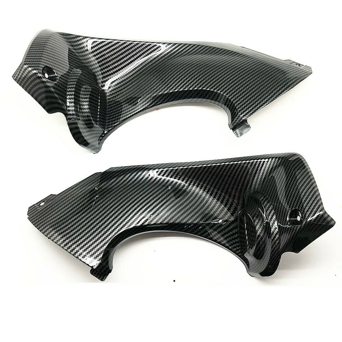 Carbon Fiber Side Air Duct Cover Fairing Insert Part For Yamaha YZF R6 1998-2002