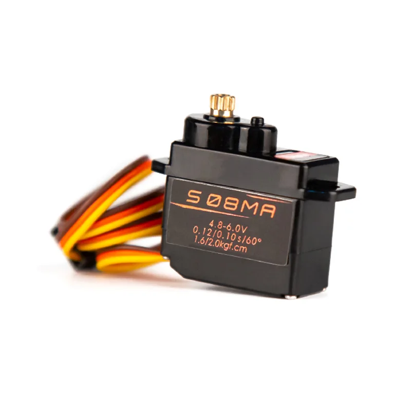 Bcato S08MA 12g Mini Metal Gear Analog Servo for Rc Hobbies Car Boat Helicopter Airplane Rc Robot