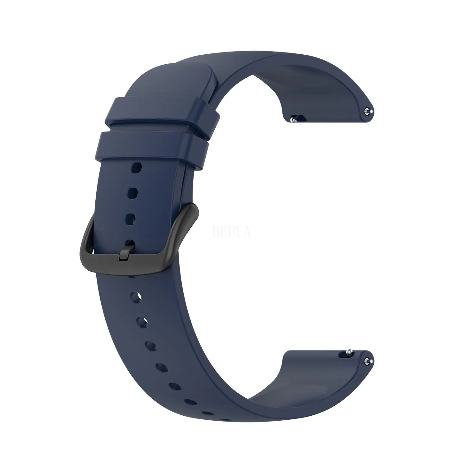 Correa de silicona para reloj inteligente, pulsera de 20 y 22mm para IMILAB KW66, YAMAY SW022 / zeblaze GTS pro / Zepp E