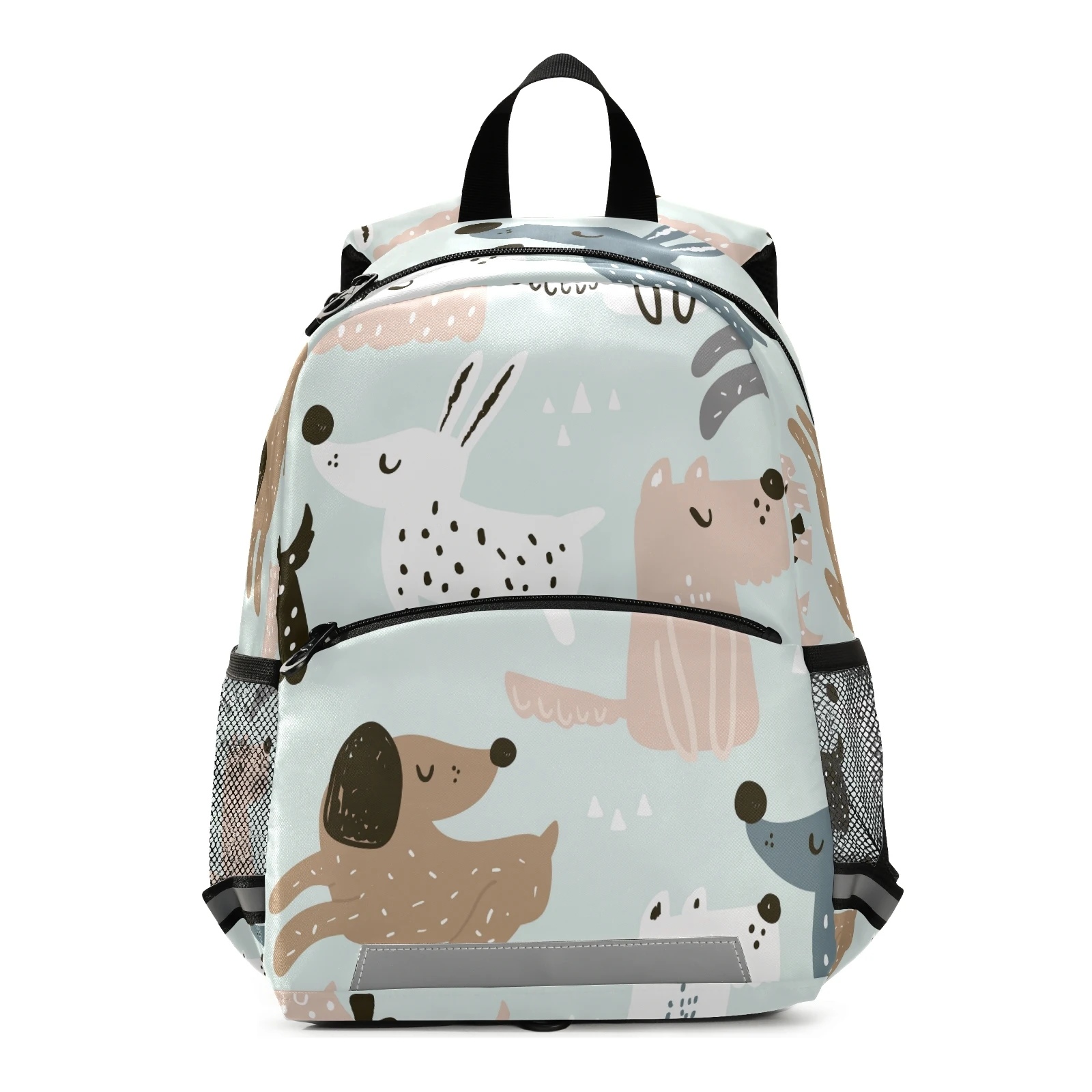 ALAZA-Sac à Dos d\'École 3D pour Enfant Fille et Garçon, Cartable de Maternelle avec Dessin Animé de Chien et Animal, Nouvelle Collection 2021