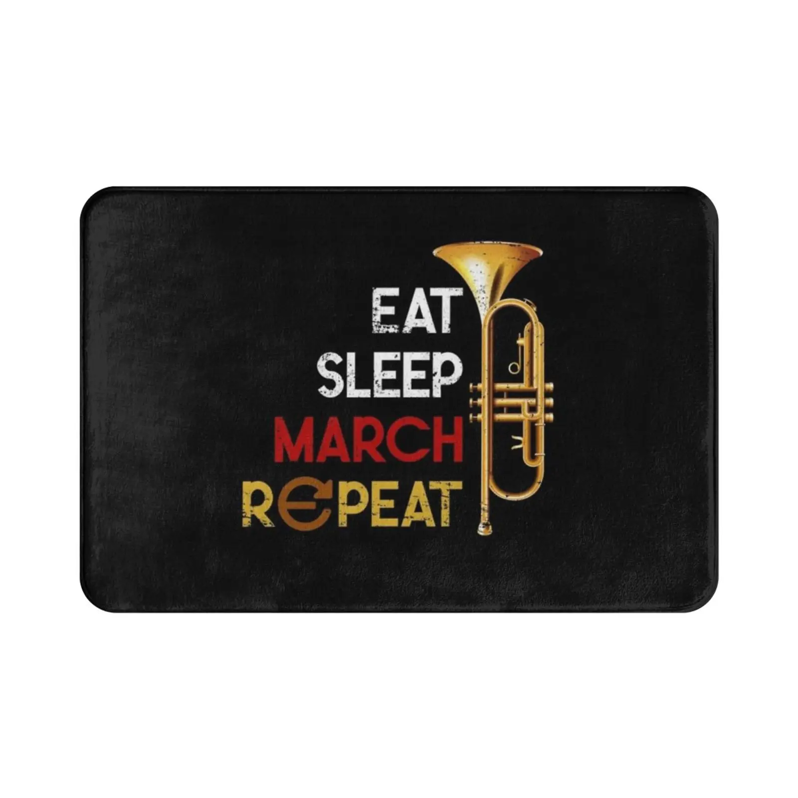 Trumpeter Love Trumpet Carpet Mat Rug Cushion Soft Non-Slip Trumpet Trumpeter Trumpet Player Music Musician Musical