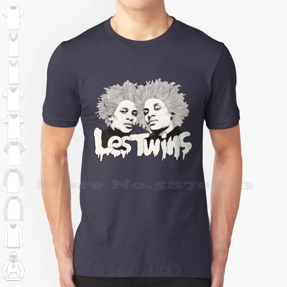 Les Twins Black White Tshirt For Men Women Les Twins Laurent And Larry Nicolas Bourgeois Laurent Larry Nicolas Bourgeois Larry