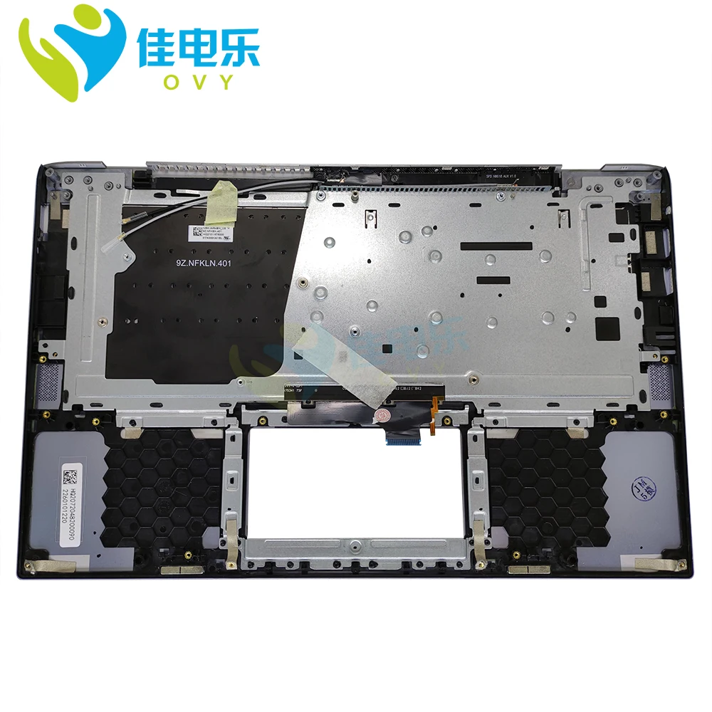 Funda superior con teclado retroiluminado de EE. UU., inglés y Brasil para ASUS ZenBook 14 UM431 UM431DA UX431FA UX431FL Topcase reposamanos 90NB0MB1-R30US0