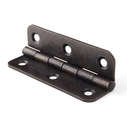 3Inch Antique Iron Hinges 270 Degree Furniture Door Metal Vintage Hinge for Kitchen Cabinet Cupboard Closet Wardrobe Wooden Box