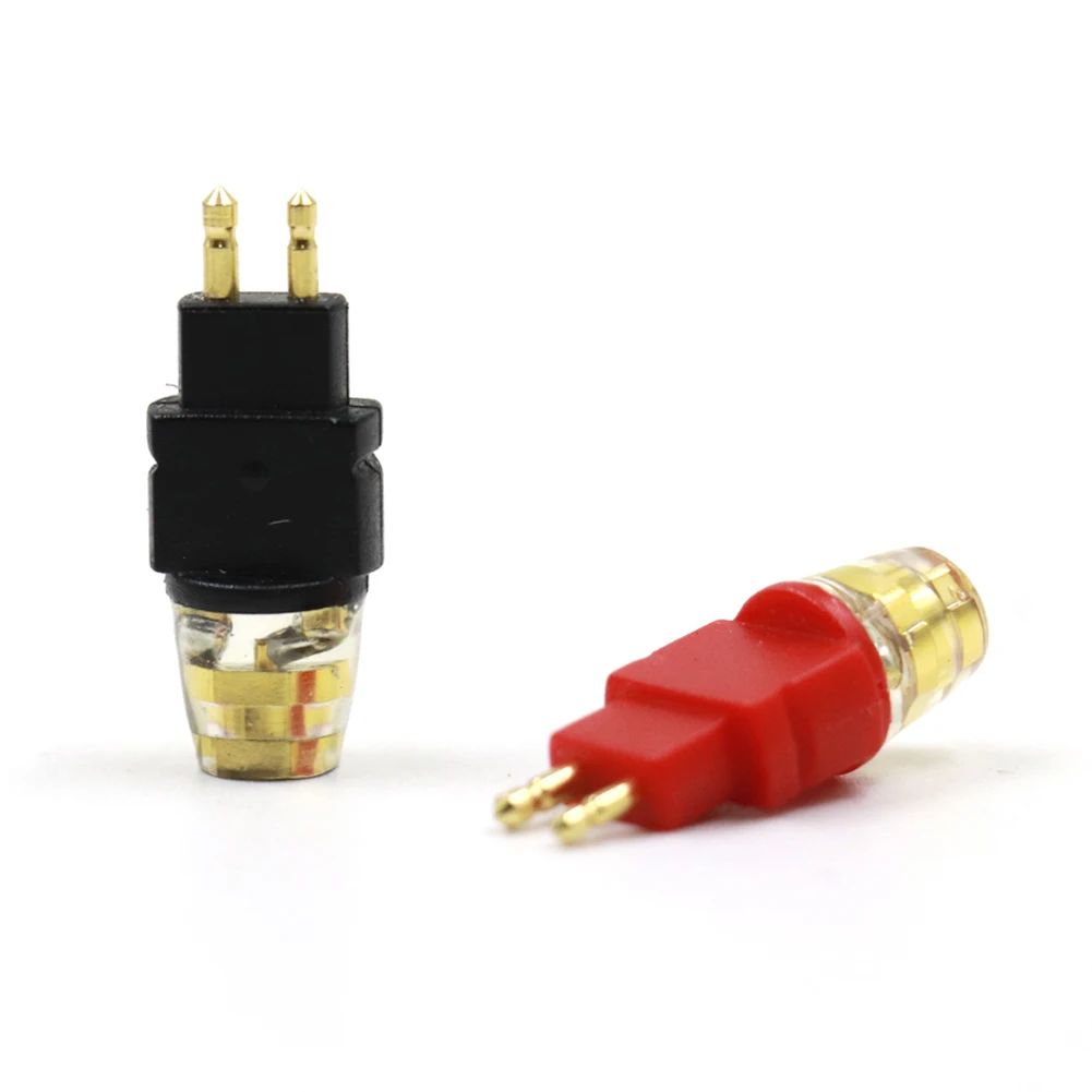 Spina per cuffie placcata in oro per HD525 HD545 HD565 HD650 HD600 HD580 adattatore convertitore maschio a MMCX/0.78mm femmina