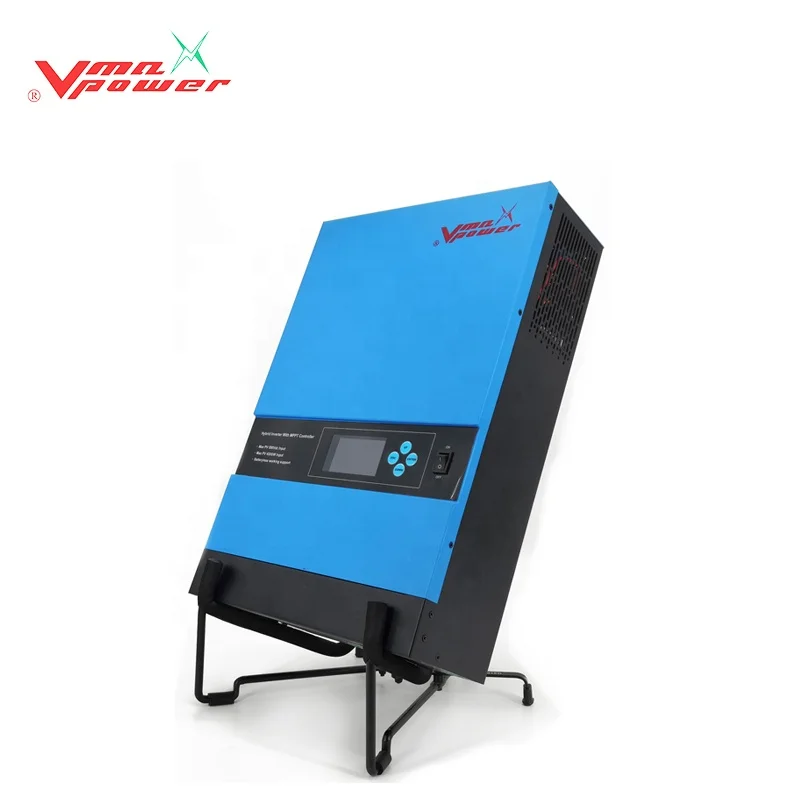 

Vmaxpower MPPT Control 80A 60A Hybrid Inverter DC To AC Inverter 5000w 5kva Off Grid Solar Energy System Pure Sine Wave Inverter