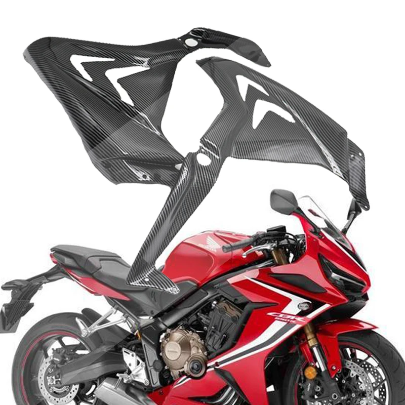 Motorcycle Side Panel CBR650R Seat Side Cover Panel Rear Tail Cowl Fairing For Honda CBR 650 R CBR 650R 2019-2021 ABS Carbon