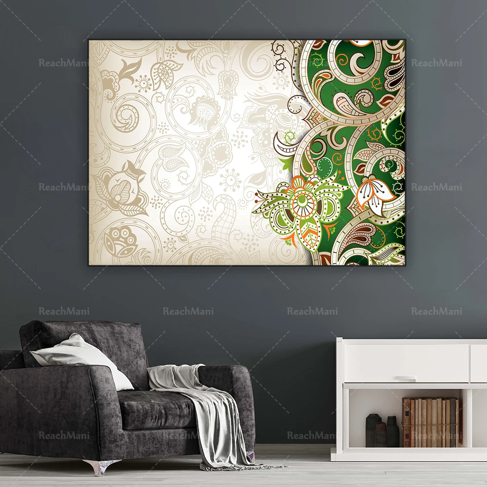 Contemporary wall art multicolor printing canvas gallery printing color printing splash modern printing color poster