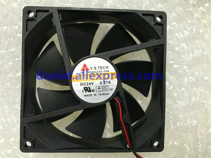 

Original FD249225EB DC24V 0.27A 9025 2-wire inverter fan