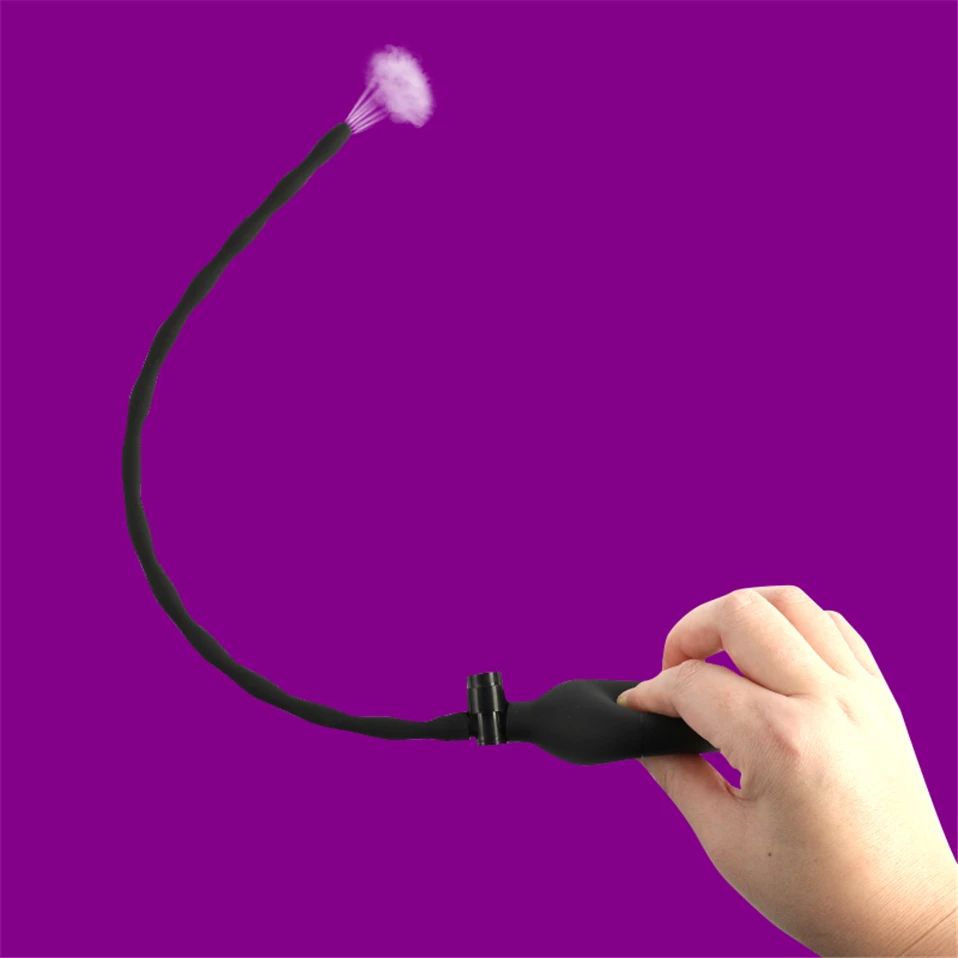 Inflatable Penis Plug Urethral Catheter Silicone Sounding Urethral Dilator Horse eye stick Adult Sex Toy For Men Masturbator Gay